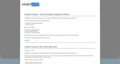 Desktop Screenshot of news.hostmds.com